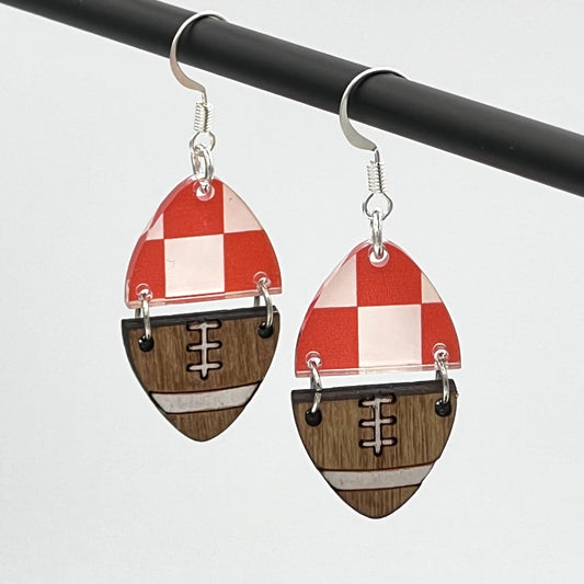 Football Earrings