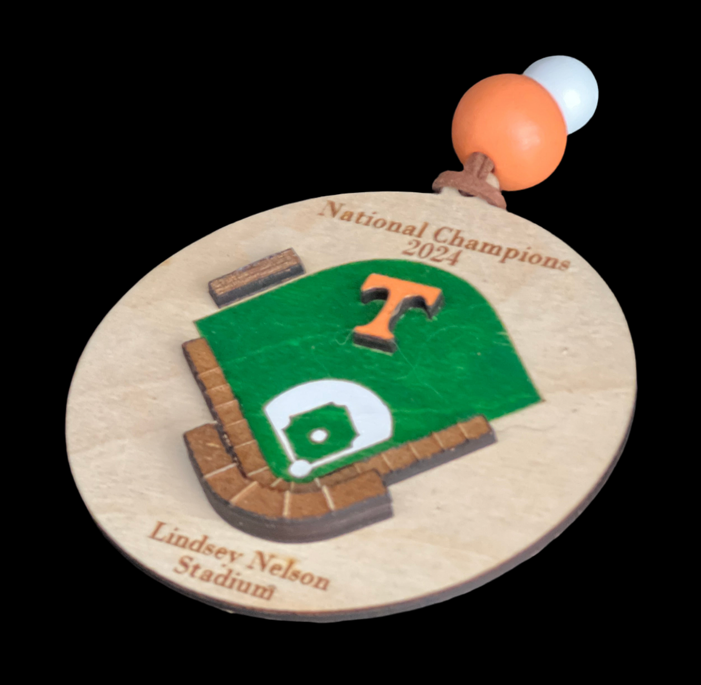 UT Lindsey Nelson Baseball Stadium - 2024 National Champions - Ornament/Charm