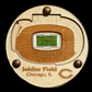 Football  Stadium Coasters