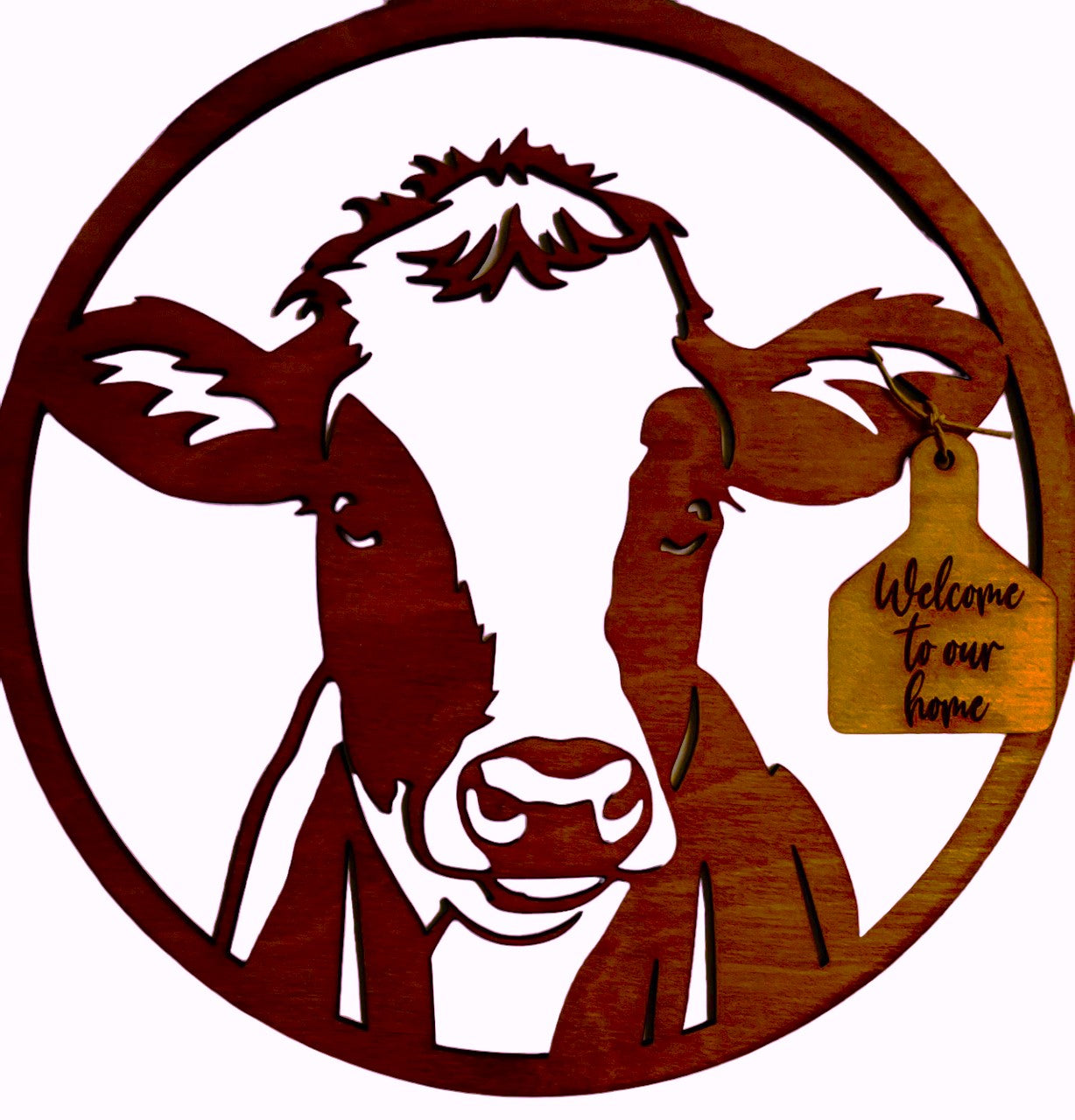 Door Hanger - Bessie the Cow