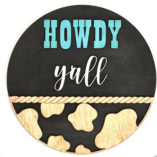 Door Hanger Howdy Y'all