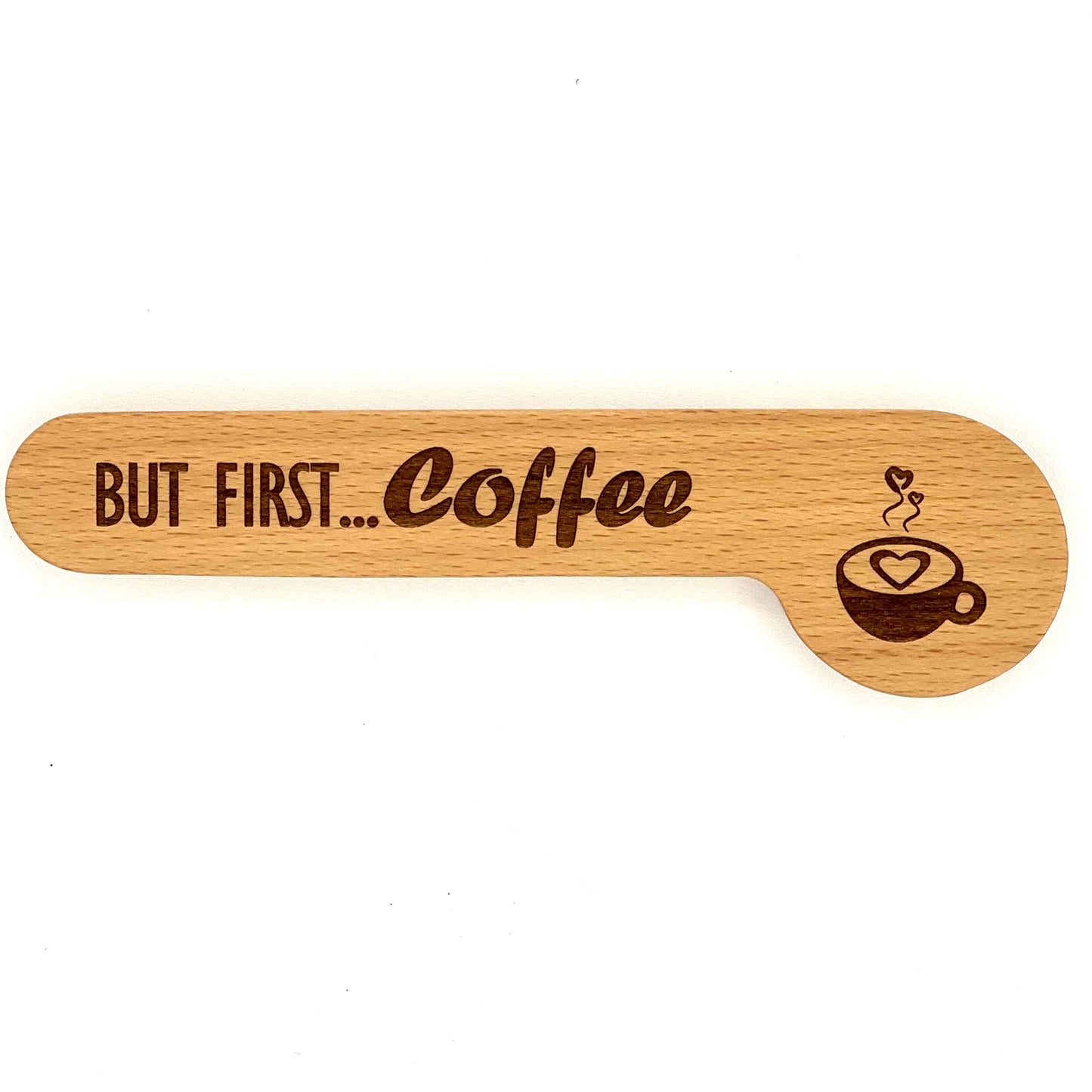 Wooden Coffee Scoop and Clip