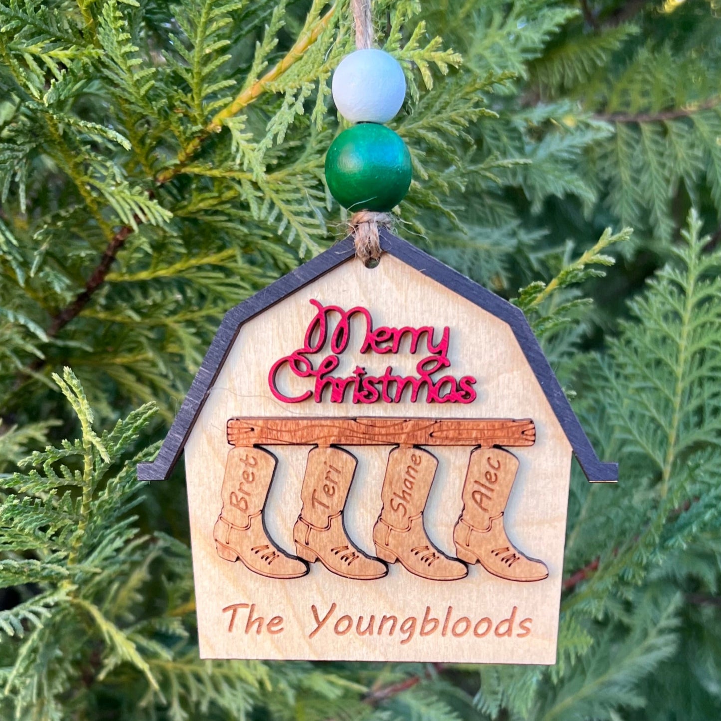 Keepsake Ornament:  The Barn