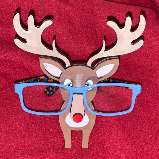 Eyeglass Stand - Reindeer
