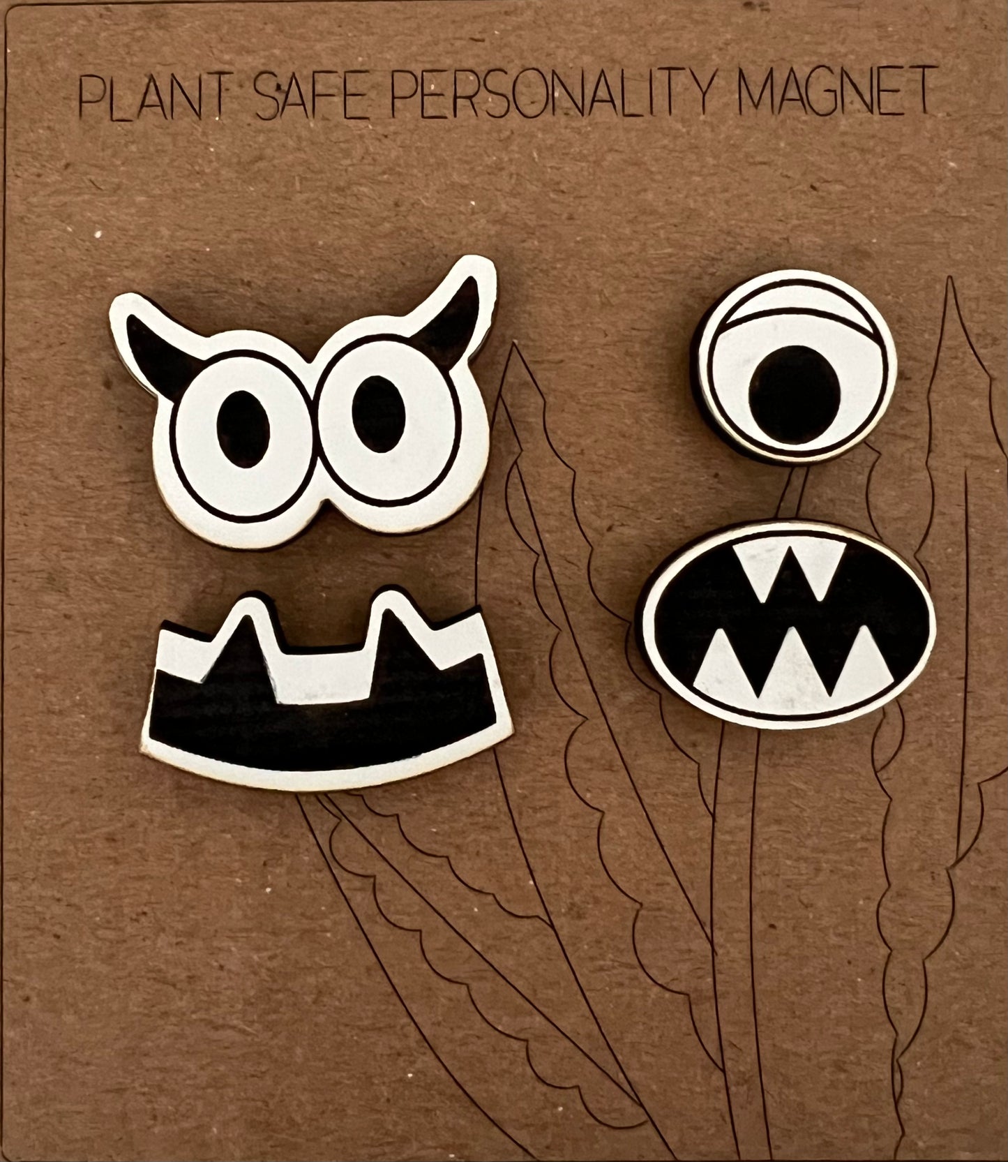 Plant Safe Personality Magnets