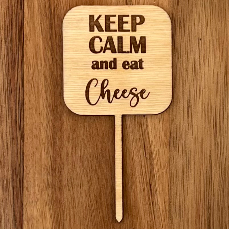 Funny Carcuterie Cheese Markers